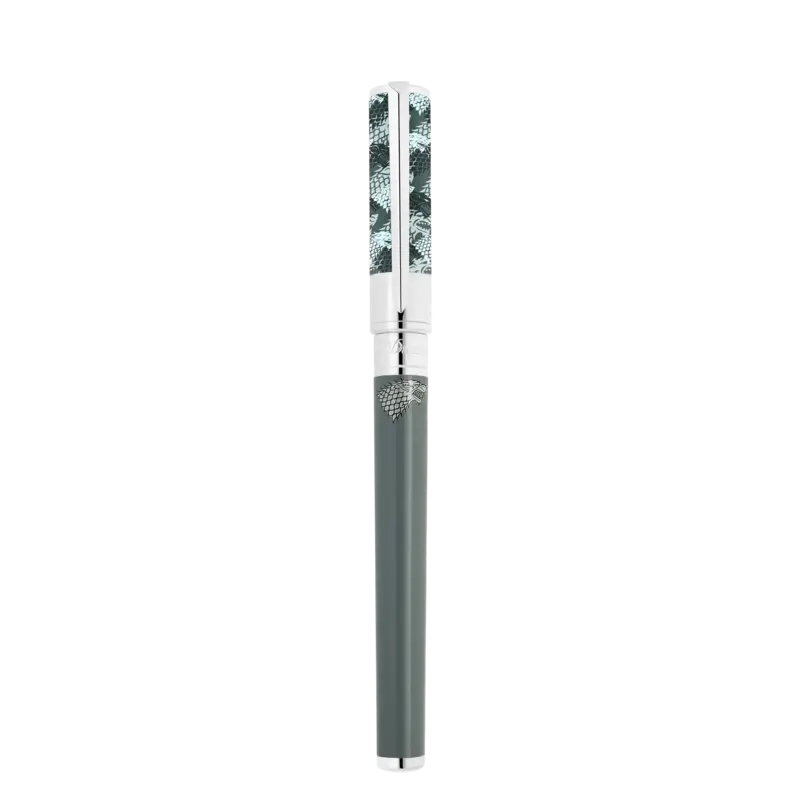DUPONT S.T Stylo roller D Initial Game of Thrones Gris Clair Stark