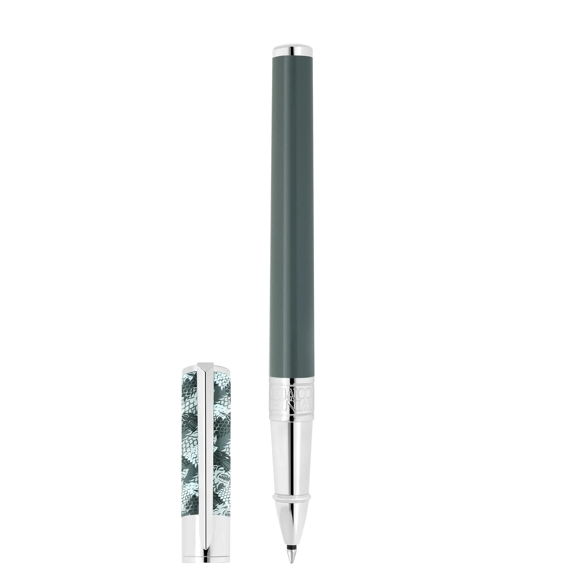DUPONT S.T Stylo roller D Initial Game of Thrones Gris Clair Stark