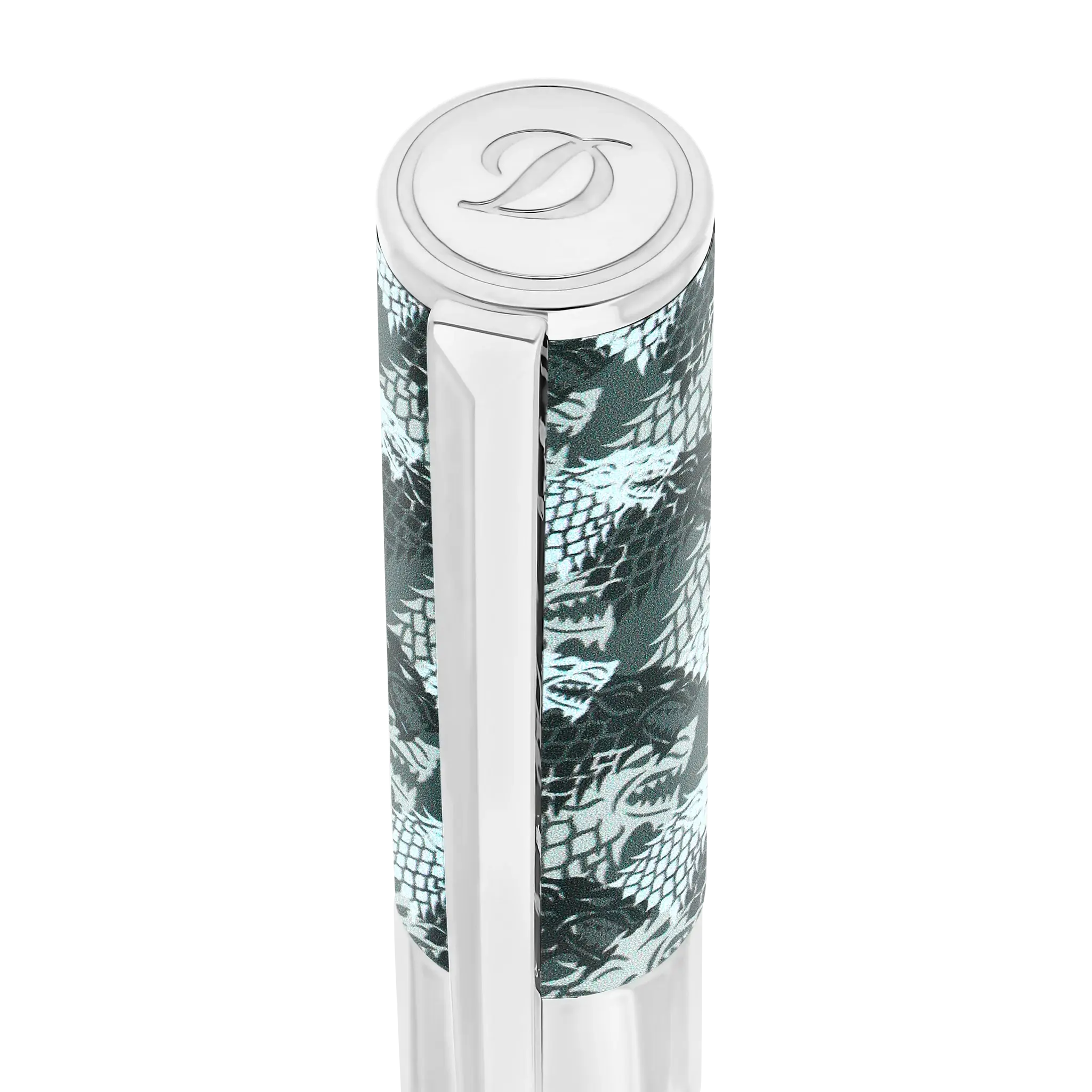 DUPONT S.T Stylo roller D Initial Game of Thrones Gris Clair Stark