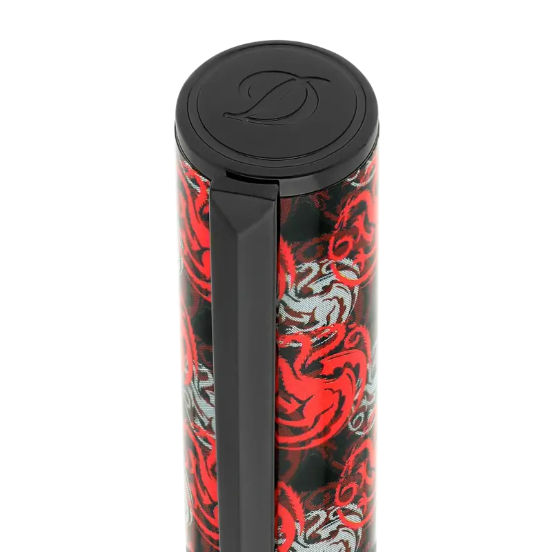 DUPONT S.T Stylo roller D Initial Game of Thrones Targaryen Noir
