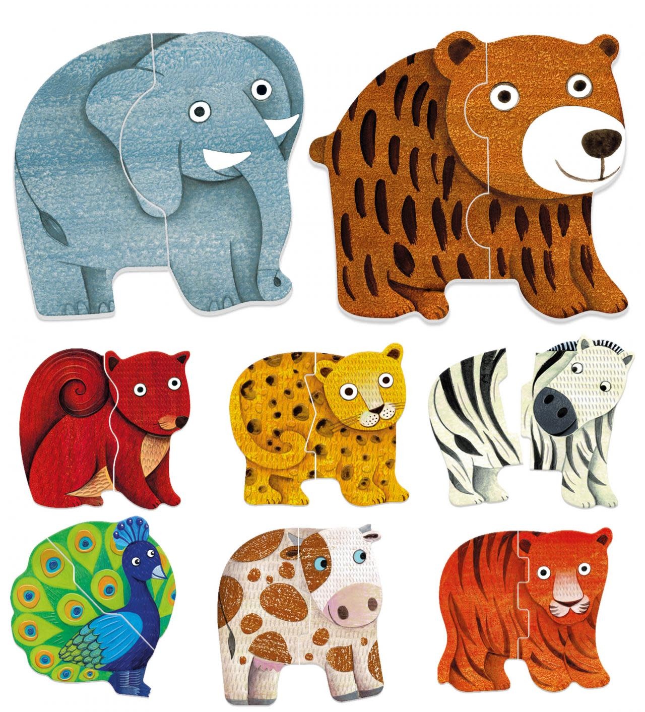 HEADU La Maison des Maternelles Animaux Premiers Encastrements