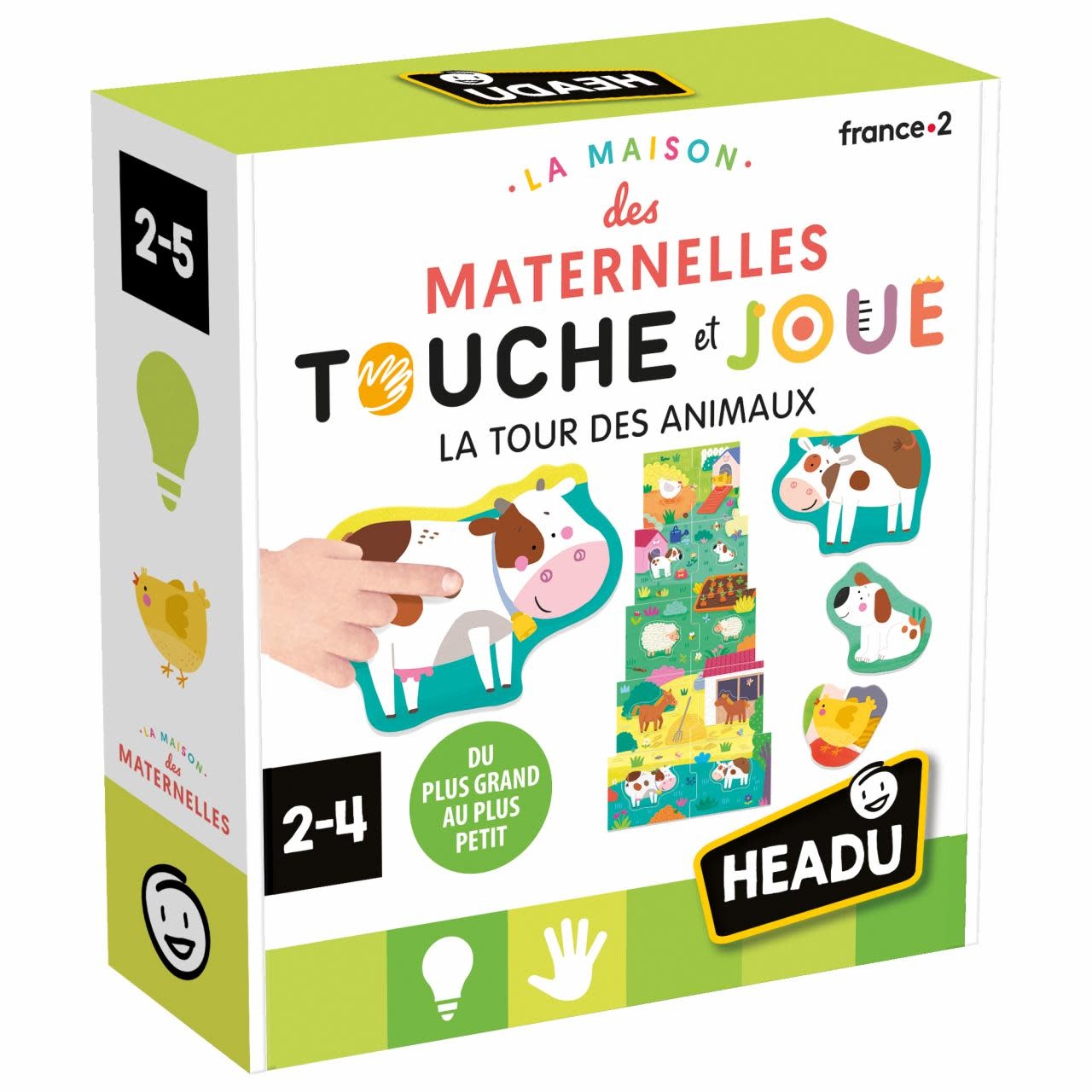 HEADU La Maison des Maternelles Tour Logique Des Bébés Animaux