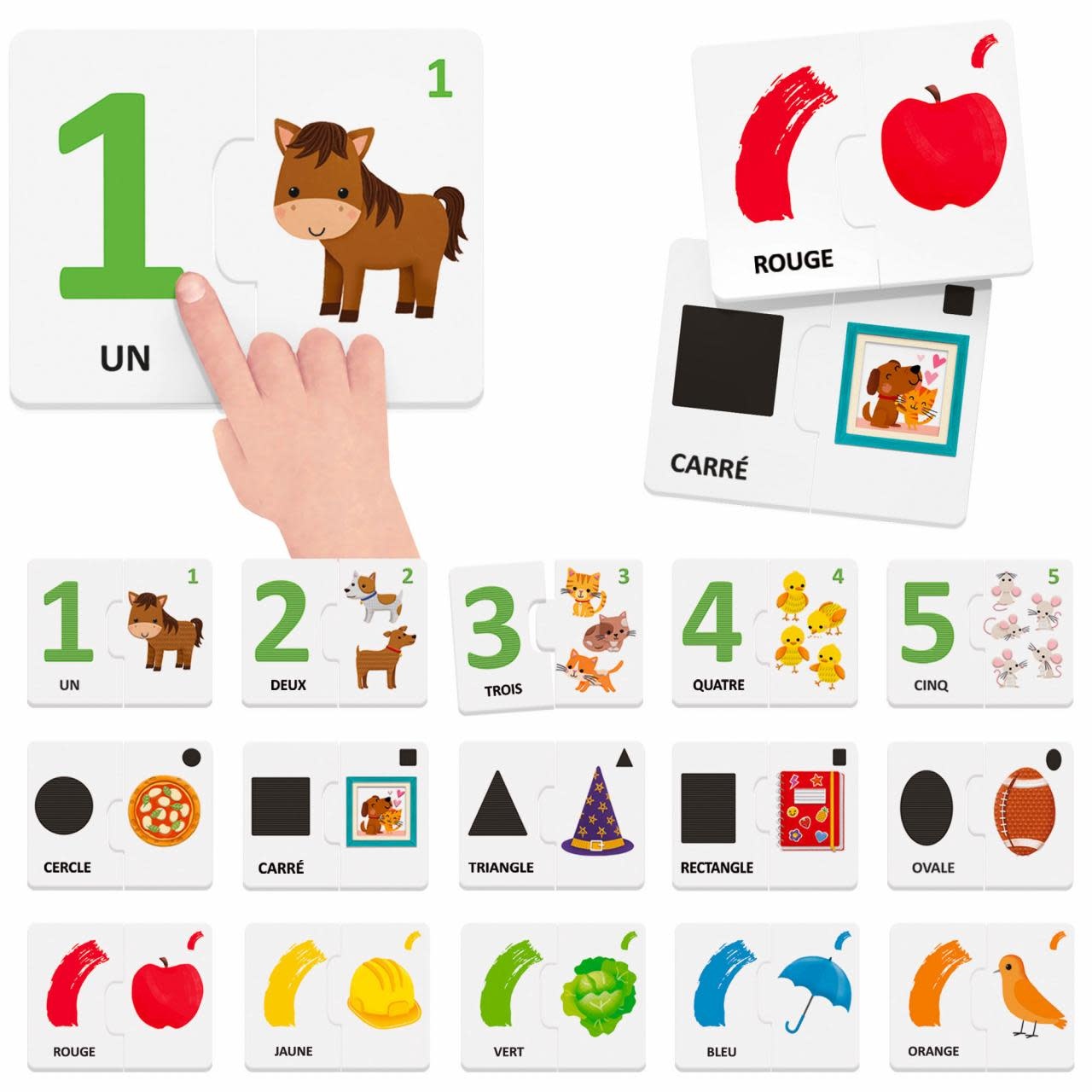 HEADU La Maison des Maternelles Chiffres, Formes et Couleurs