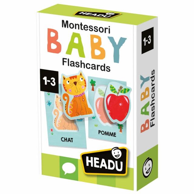 HEADU Baby Flashcards Montessori