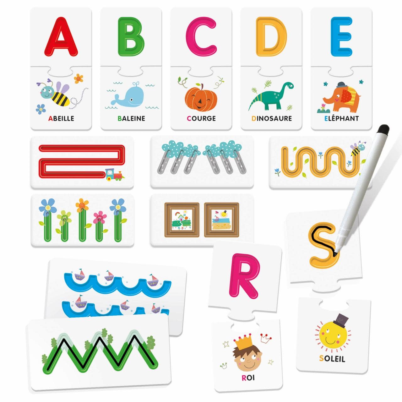 HEADU Alphabet Je Joue et J'écris