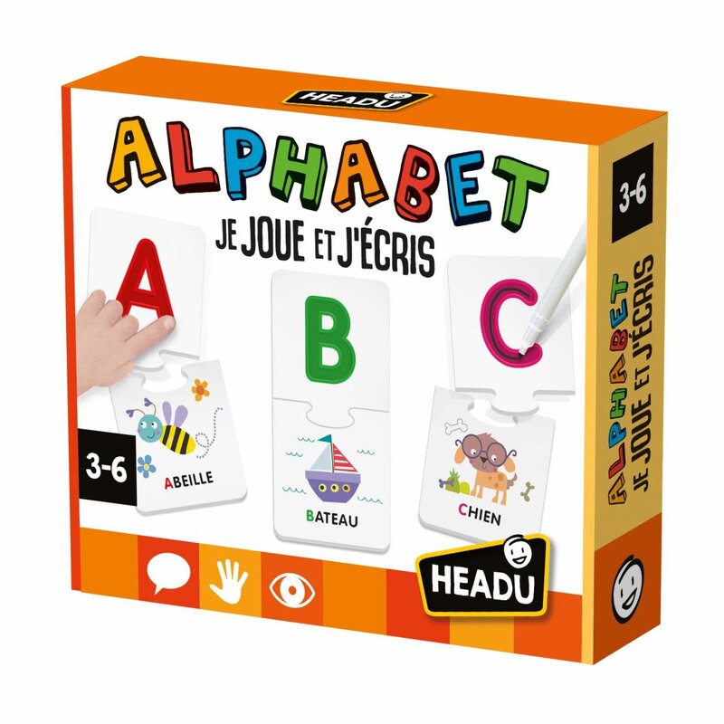 HEADU Alphabet Je Joue et J'écris