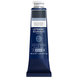 LEFRANC BOURGEOIS Huile fine 40ml Gris de Payne