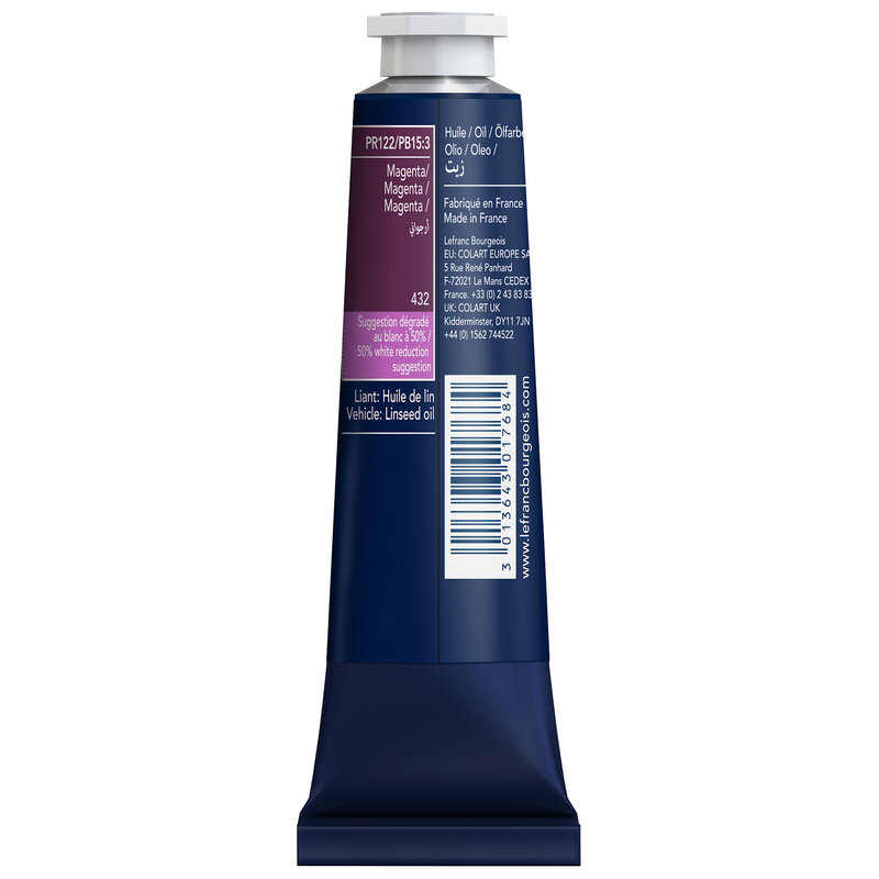 LEFRANC BOURGEOIS Huile fine 40ml Magenta