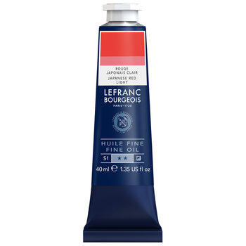 LEFRANC BOURGEOIS Huile Fine Couleur 40Ml Tbe Rouge Japonais Clair
