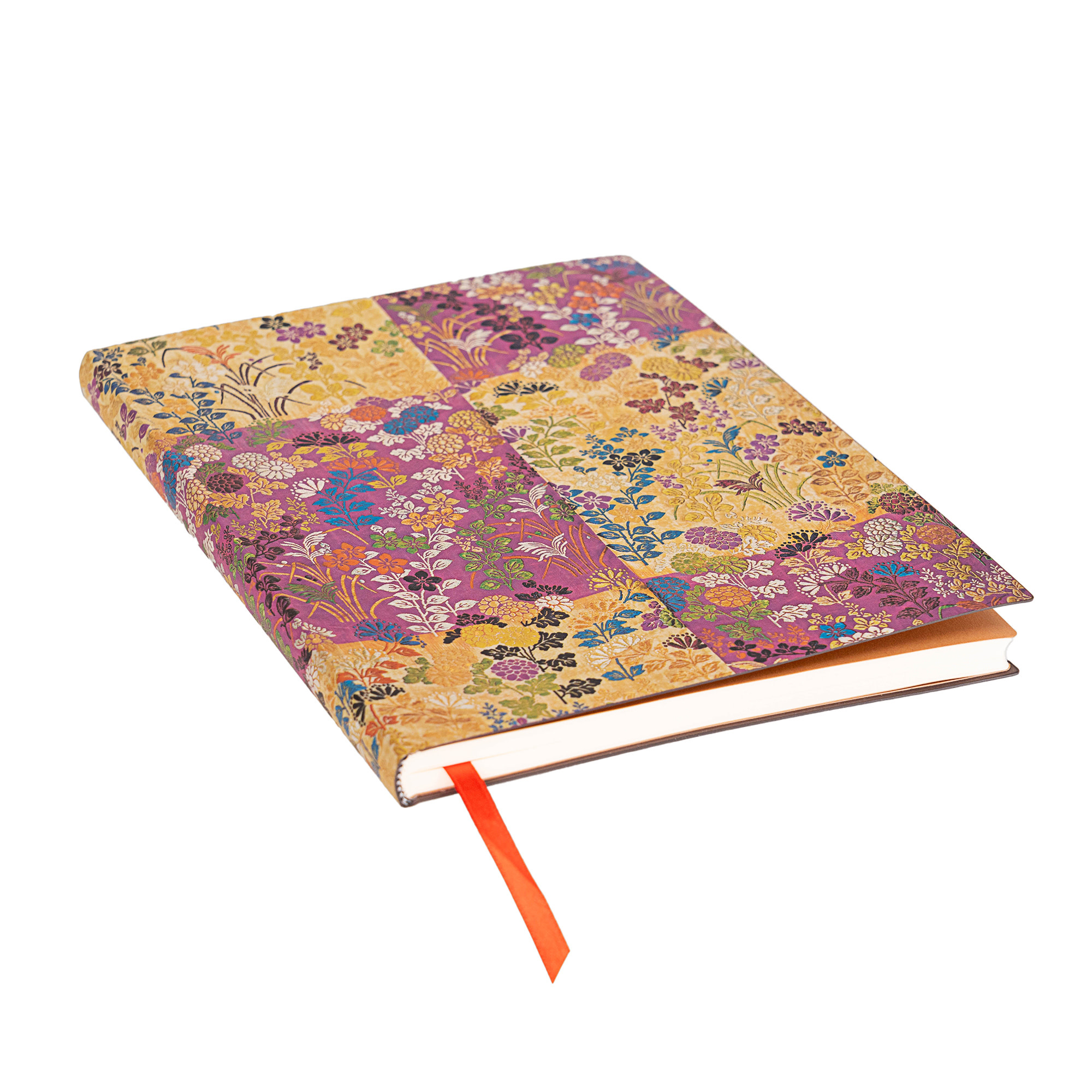PAPERBLANKS Carnets Flexis à couverture souple Kara-ori Rose Ultra Ligné