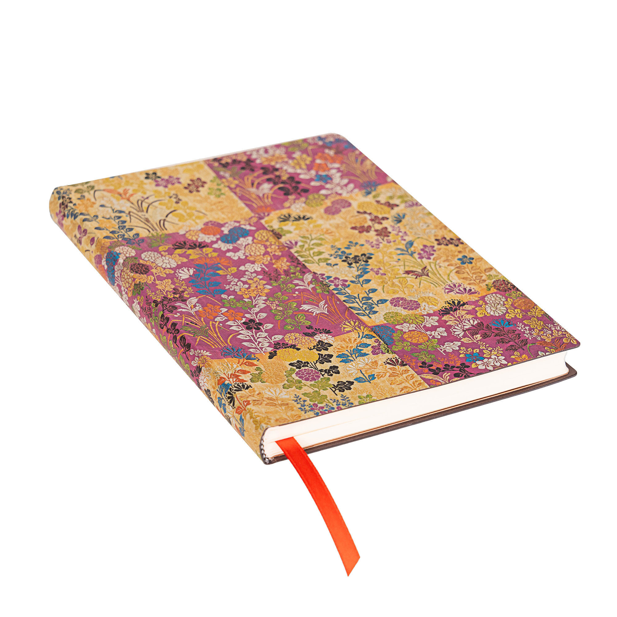 PAPERBLANKS Carnets Flexis à couverture souple Kara-ori Rose Midi Non Ligné