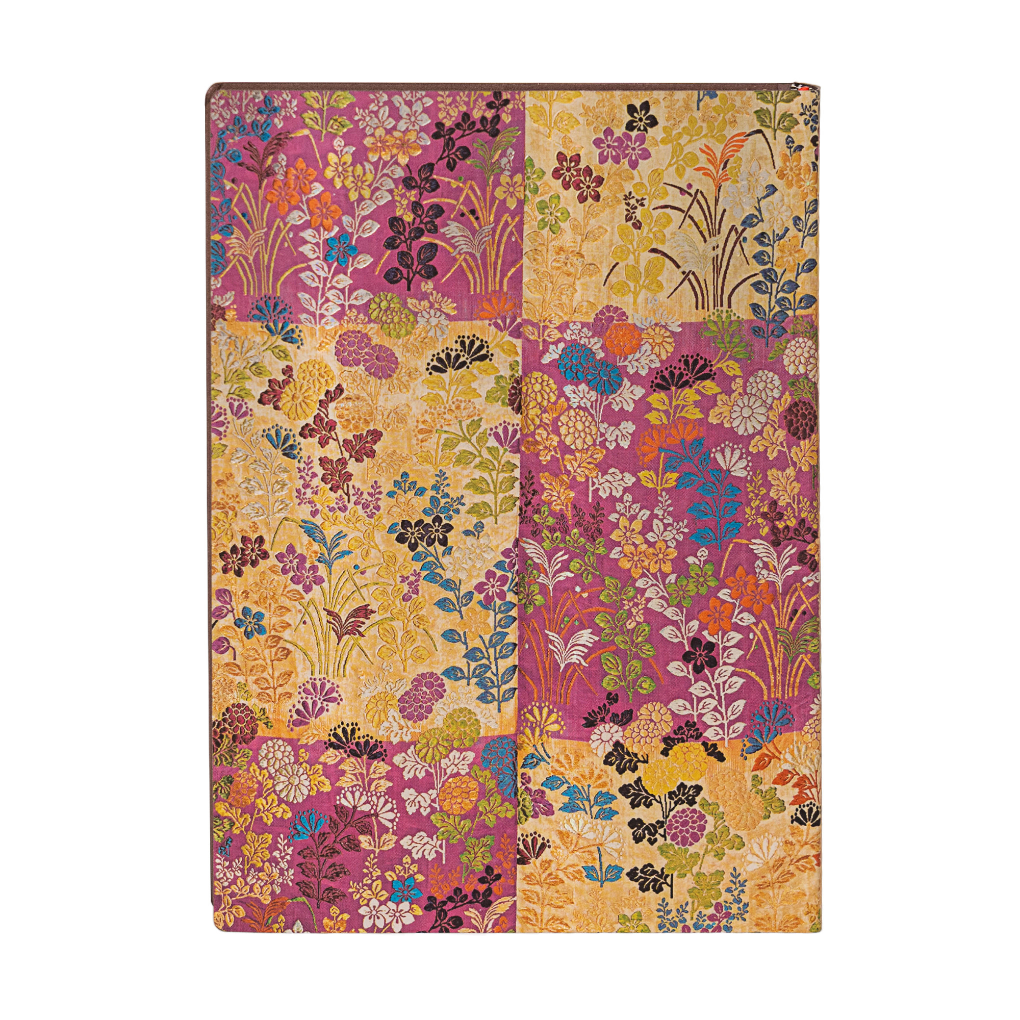 PAPERBLANKS Carnets Flexis à couverture souple Kara-ori Rose Midi Non Ligné