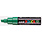 UNI-BALL Marqueur pointe large biseautée PC8K VF Vert Foncé
