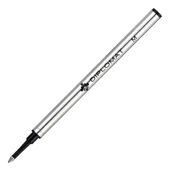 DIPLOMAT Recharge Roller d'encre metal noir