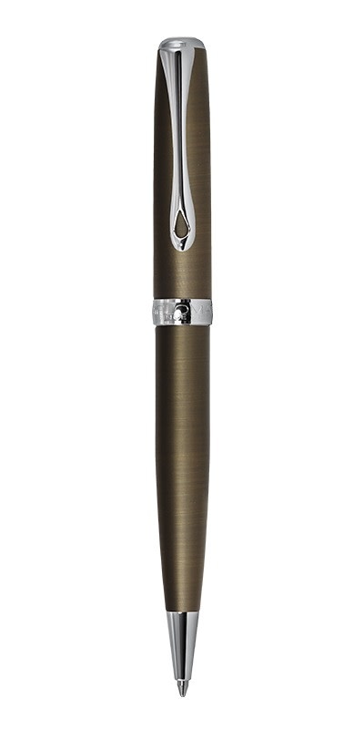 DIPLOMAT Stylo Bille Excellence A2 Oxyd Brass easyFLOW