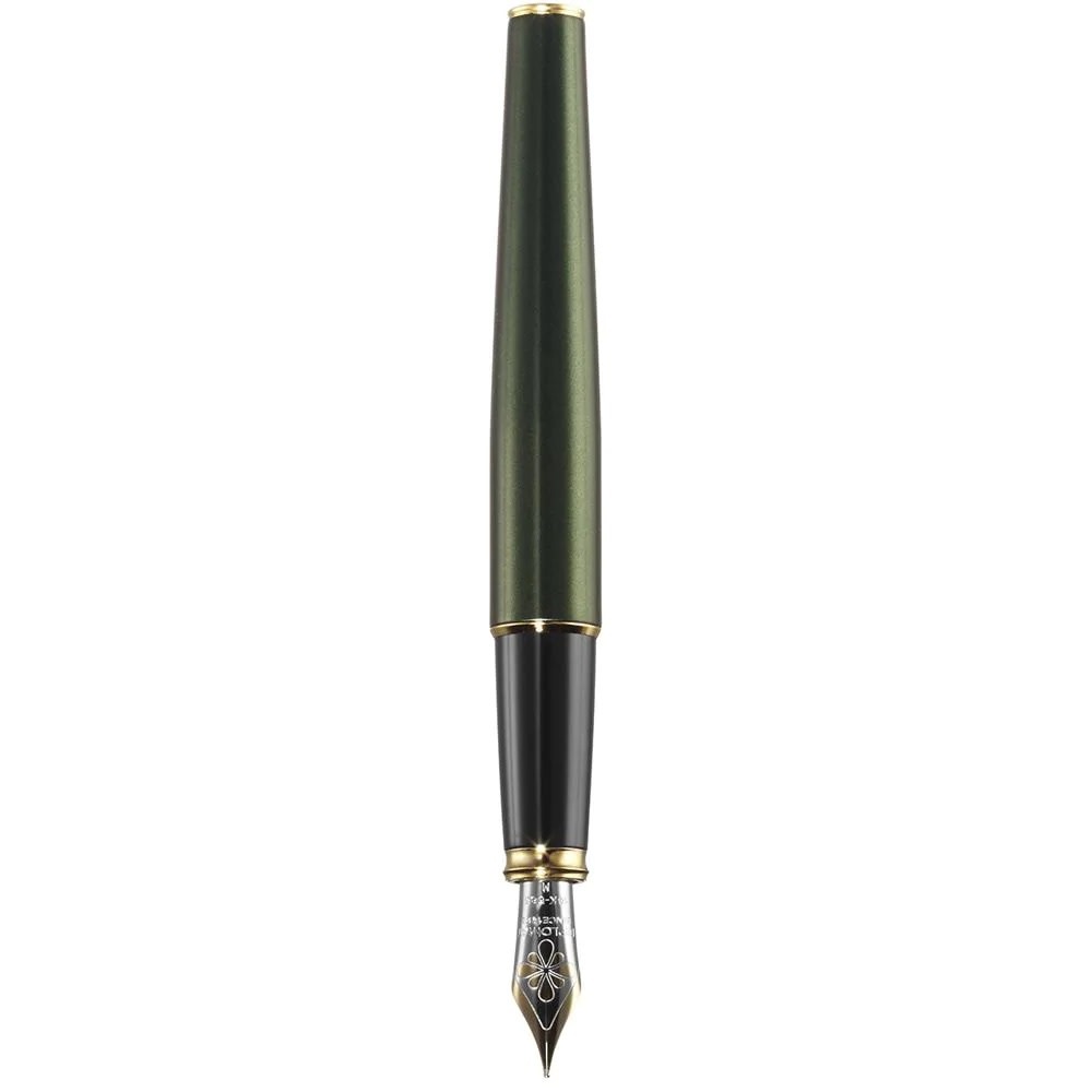 DIPLOMAT Stylo Plume Excellence A2  Evergreen doré 14 ct M