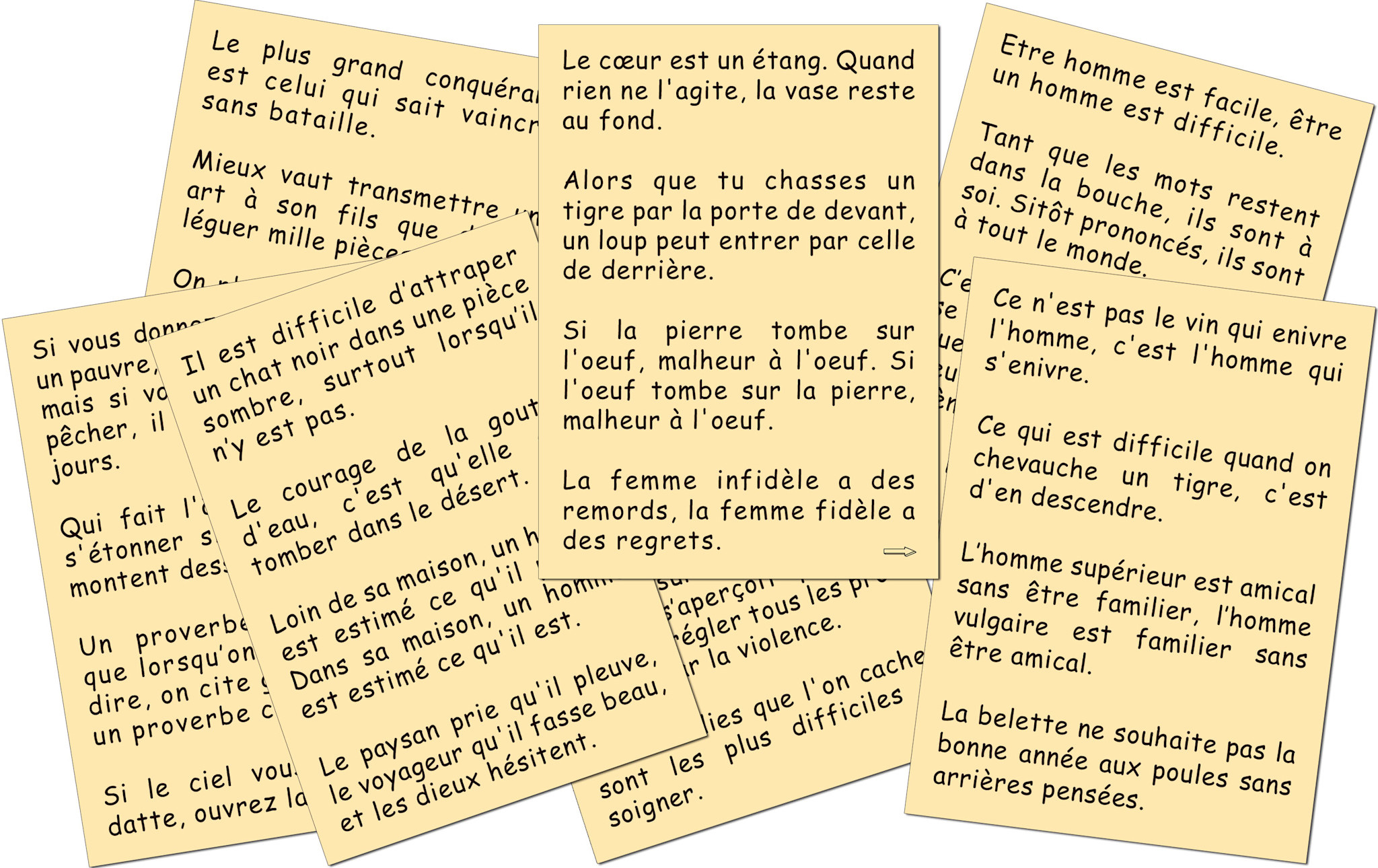 MARC VIDAL 200 Proverbes Chinois