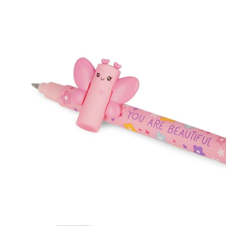 LEGAMI Erasable Gel Pen - Erasable Pen - Butterfly