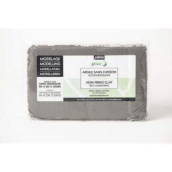 PEBEO Gédéo Argile Sans Cuisson Pain De 1,5 Kg Gris Beton