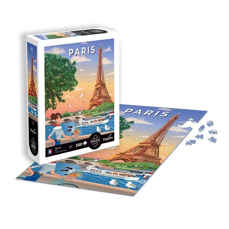 SENTOSPHERE Puzzle 500 Pièces Affiche – Paris