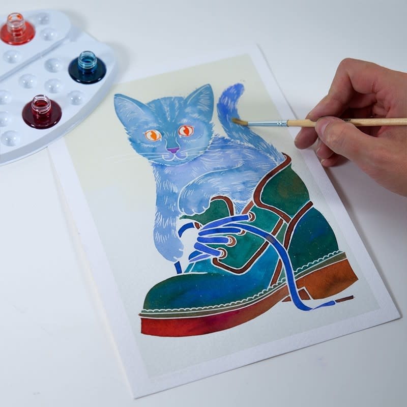 SENTOSPHERE Aquarellum Junior "Chatons"