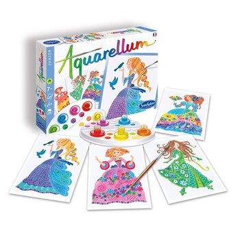 SENTOSPHERE Aquarellum Junior "Princesses Fleurs"