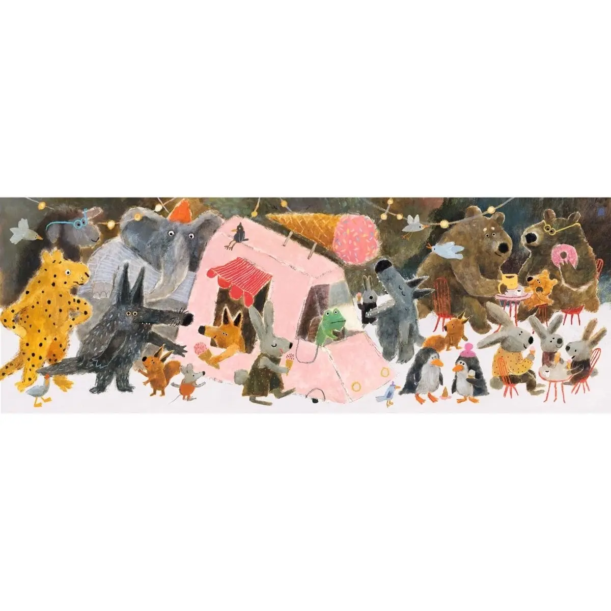 DJECO Puzzles Gallery The Park - 100 pcs