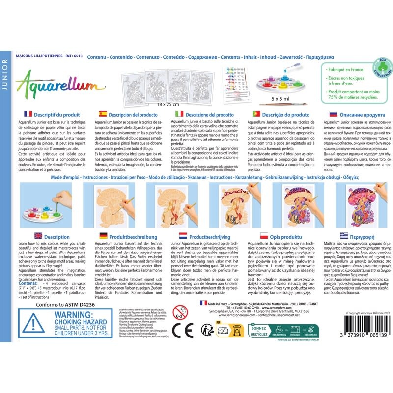 SENTOSPHERE Aquarellum Junior "Maisons Lilliputiennes"