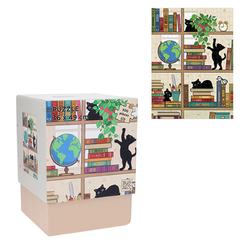 KIUB Puzzle 500 Pcs Coffret Bug Art Chatons Bibli