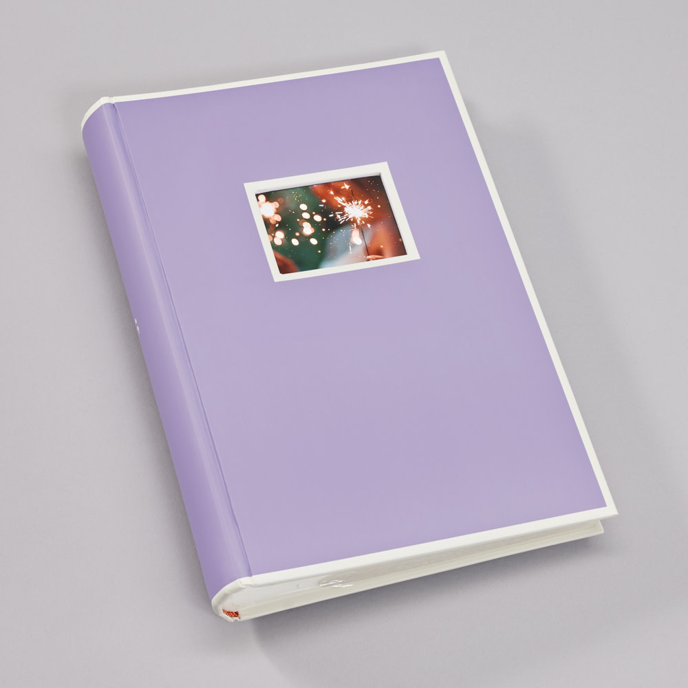SEMIKOLON Album photos 300 Pochettes Lilas pages crème 32,8x22,5cm