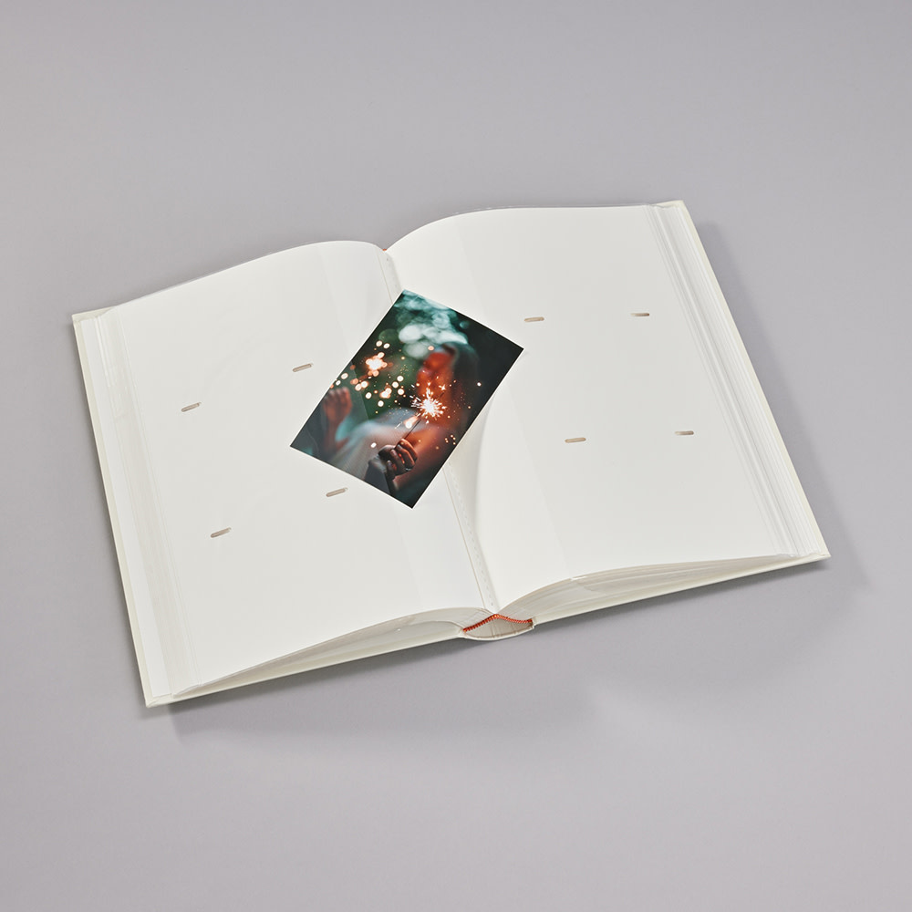 SEMIKOLON Album photos 300 Pochettes Lilas pages crème 32,8x22,5cm