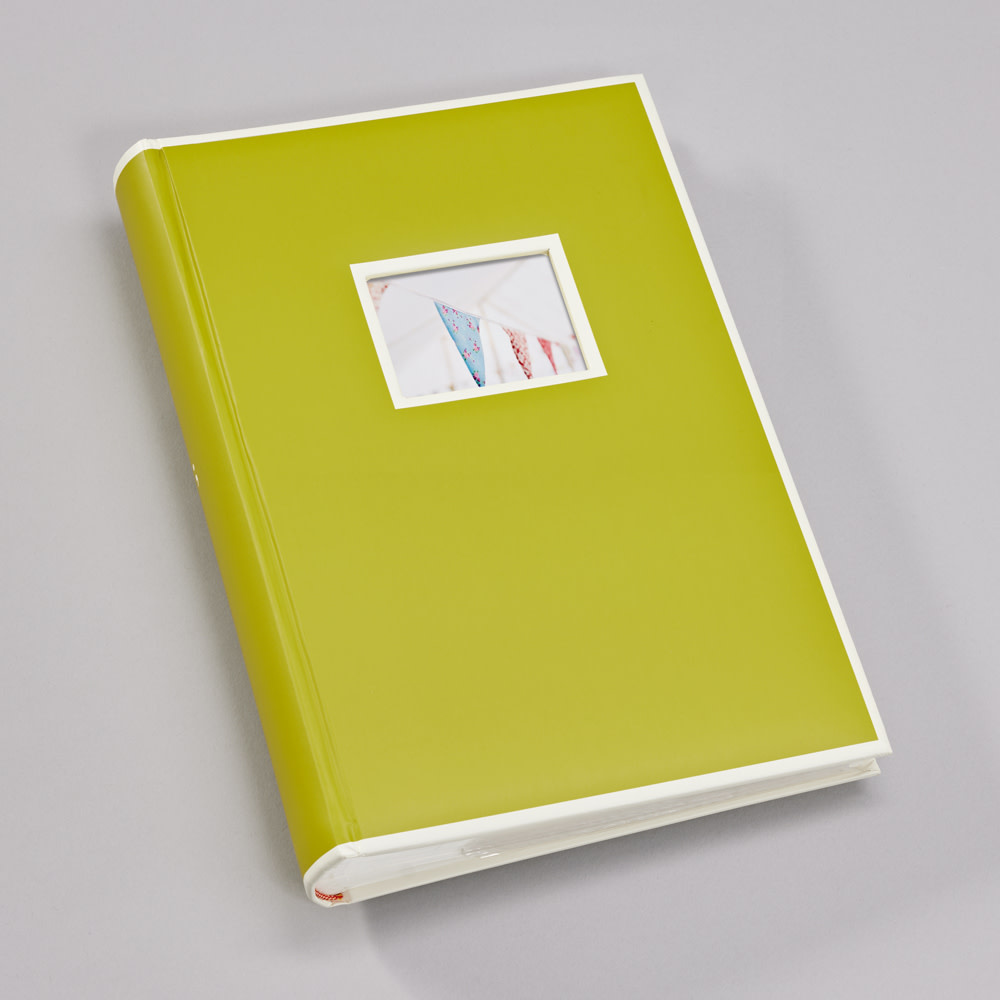 SEMIKOLON Album photos 300 Pochettes Matcha pages crème 32,8x22,5cm