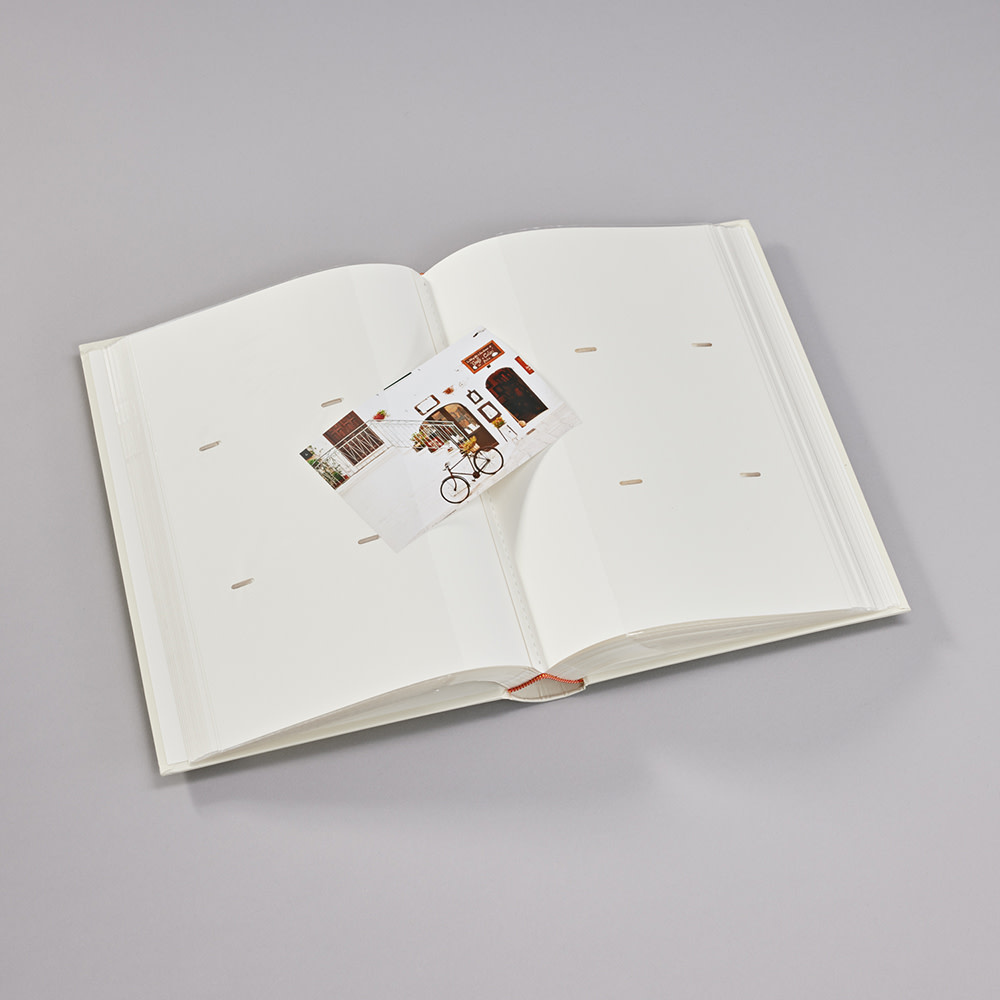 SEMIKOLON Album photos 300 Pochettes Fango pages crème 32,8x22,5cm