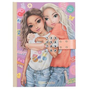 TOP MODEL Journal à code secret  avec son GIRL POWER