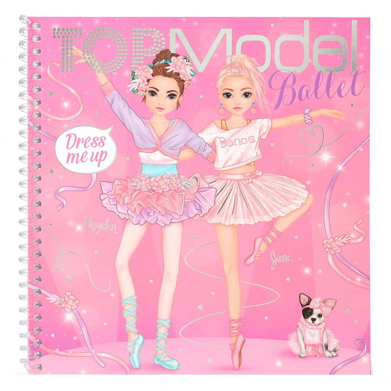 TOP MODEL TOPModel Dress Me Up album d'autocollants BALLET
