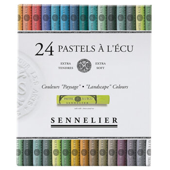 SENNELIER Boîte carton Pastel Ecu Paysage 24 Pastels