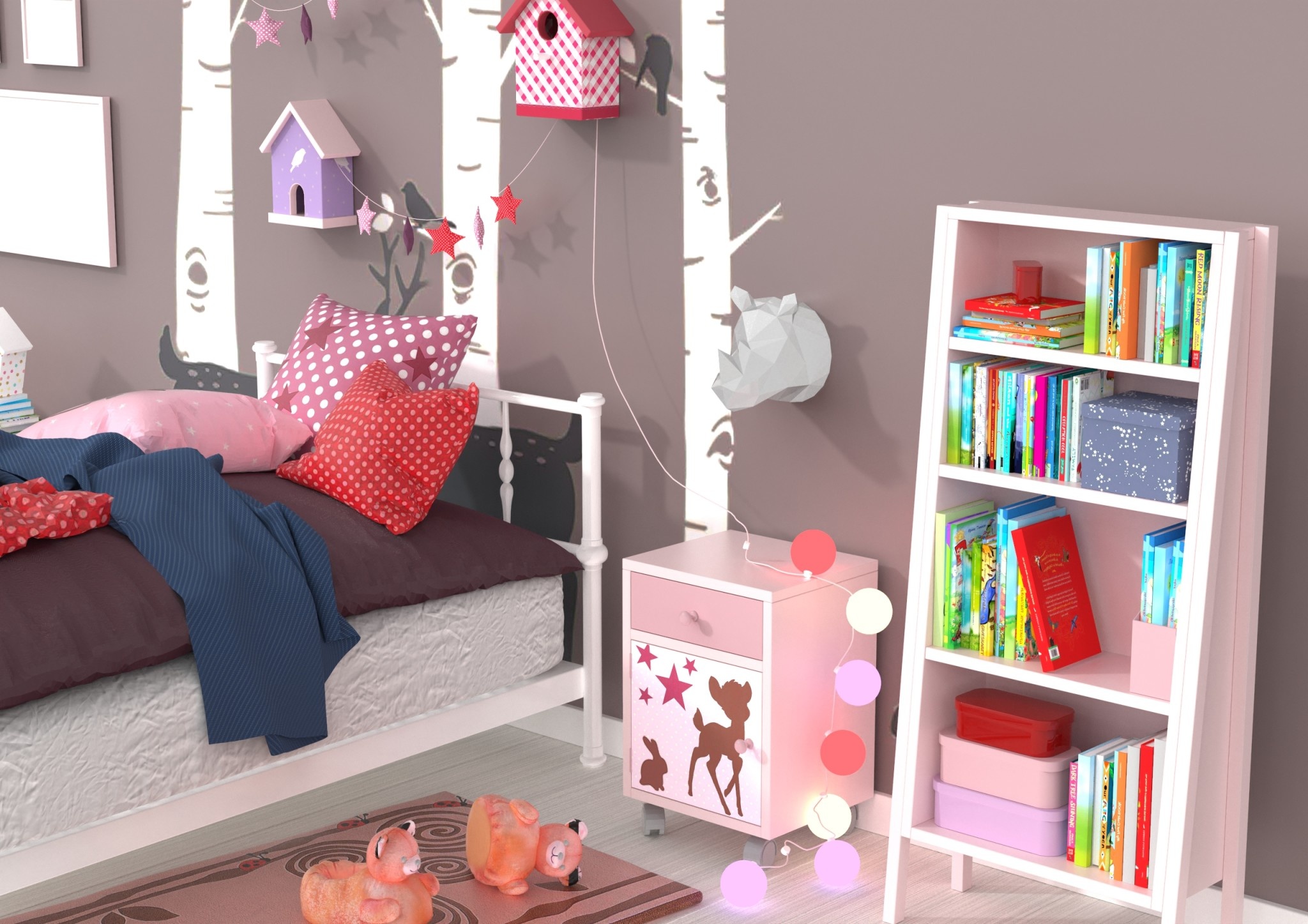 MOB Wild Light - Veilleuse murale Rhino