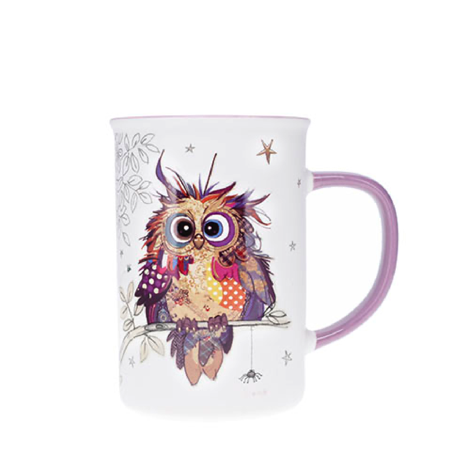 KIUB Mug Timbale Droit L 360 Ml Kook Bebe Chouette