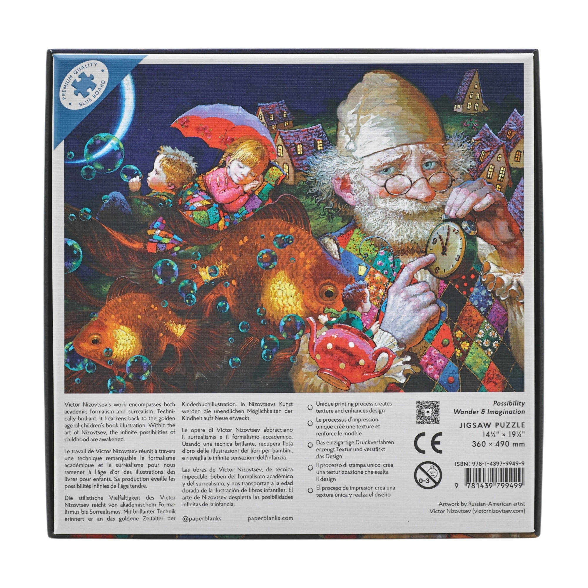 PAPERBLANKS Puzzles 500 pièces Possibilité