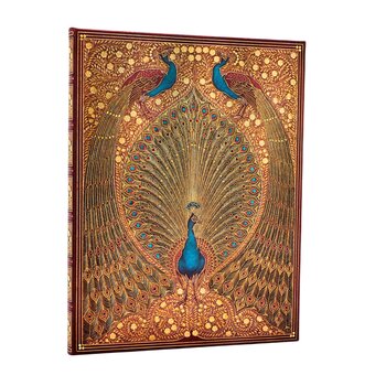 PAPERBLANKS Carnets à couverture rigide Les Paons de Hafiz Ultra Ligné
