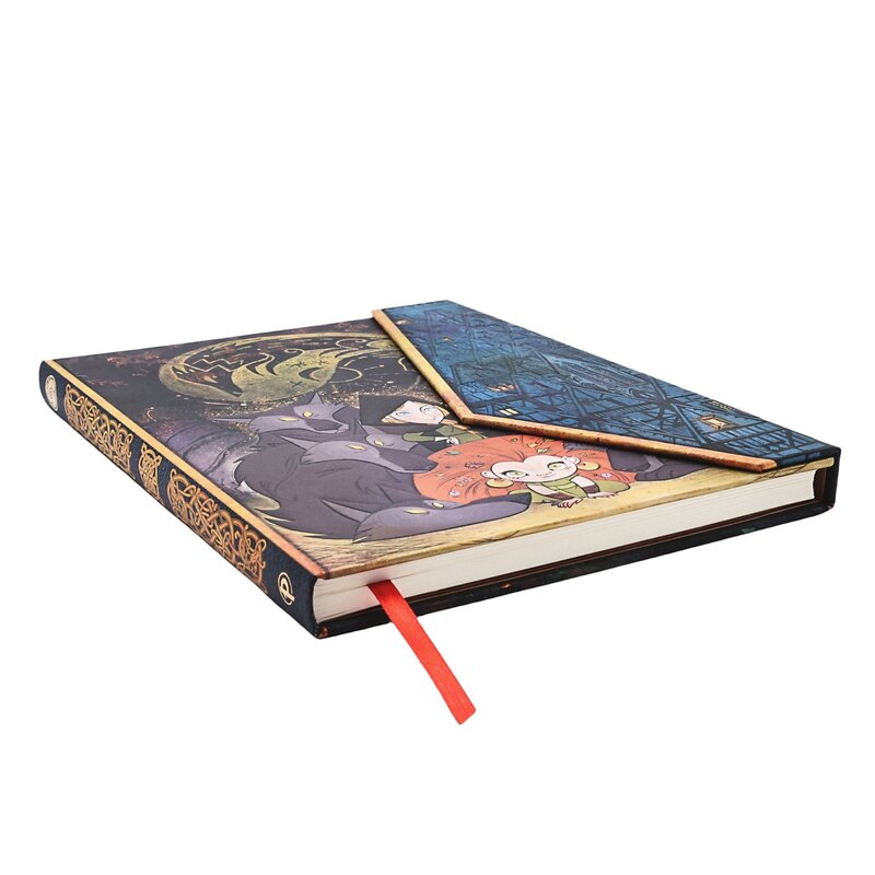 PAPERBLANKS Carnets à couverture rigide Le Peuple Loup Ultra Ligné