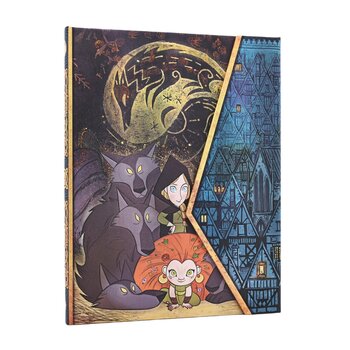 PAPERBLANKS Carnets à couverture rigide Le Peuple Loup Ultra Ligné