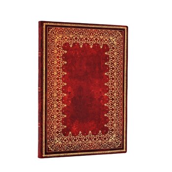 PAPERBLANKS Carnets Flexis à couverture souple Feuille d’Or Midi Ligné