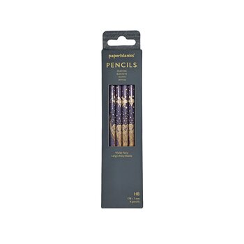PAPERBLANKS Crayons Fée Violette lot de 4