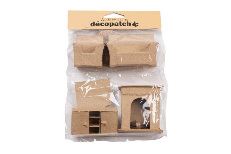 DECOPATCH Assortiment De 6 Miniatures - Salon