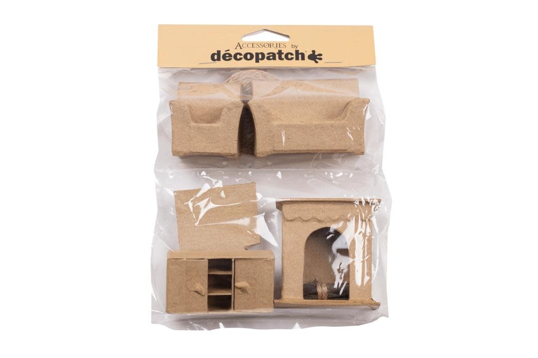 DECOPATCH Assortiment De 6 Miniatures - Salon