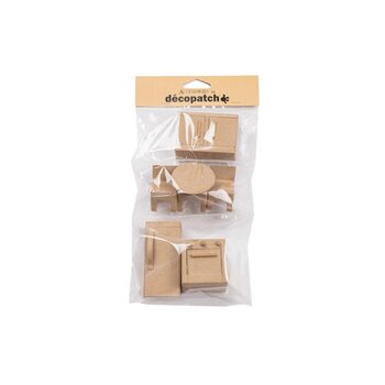 DECOPATCH Assortiment De 6 Miniatures - Cuisine
