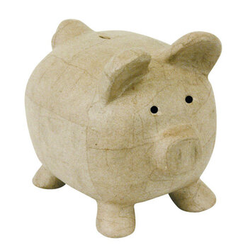 DECOPATCH Tirelire Cochon 25,5Cm