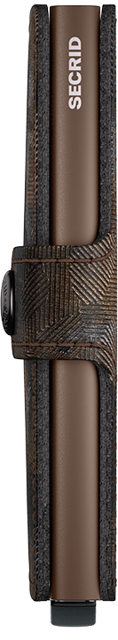 SECRID Miniwallet Jungle Brown