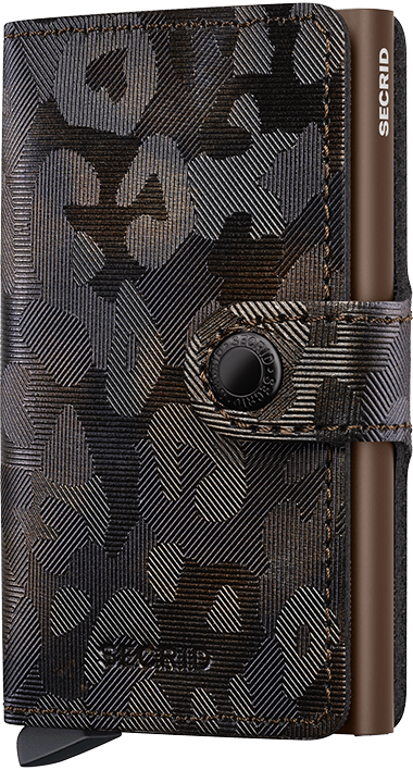 SECRID Miniwallet Jungle Brown